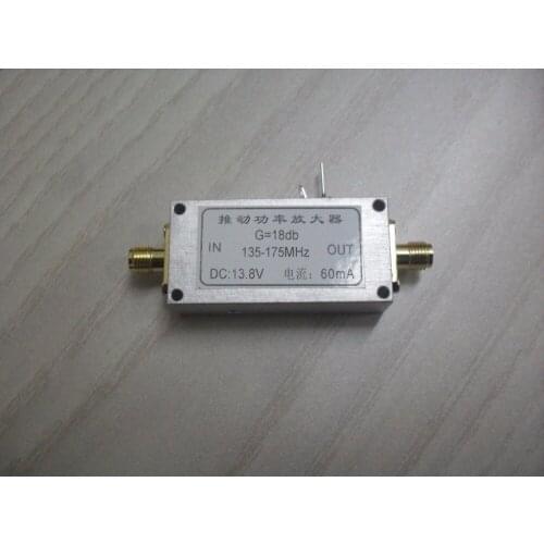 NEW 1PC V-stage boost power amplifier RF power amplifier high-frequency power amplifier power amplifier 135-175MHz
