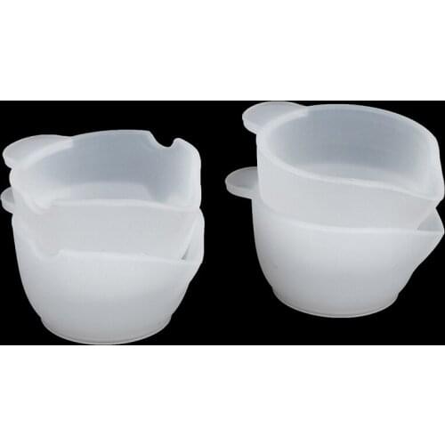 2Pcs Epoxy Molding Silicone Dispensing Cup With Card Slots Dispensing Cups Without Card Slots DIY Handmade Supplies