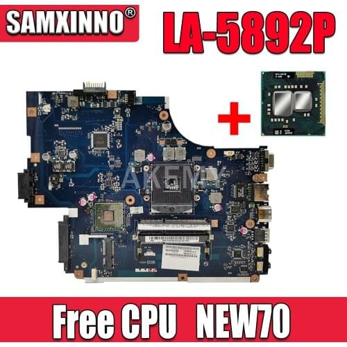 Akemy NEW70 LA-5892P For Acer aspire 5741G 5741 5742 5742G PC Motherboard Instead LA-5891P LA-5893p LA-5894P