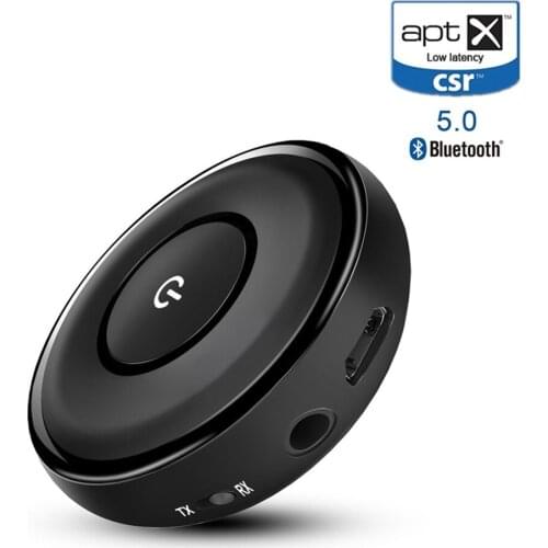 APTX-LL Bluetooth 5.0 CSR8670 Receive Transmitter 2-in-1 3.5mm AUX Jack Low Latency Audio Adapter For Home Speaker TV Headset