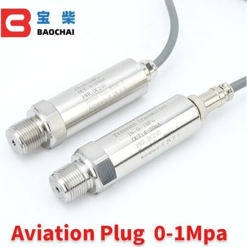 24v Stainless steel series pressure transmitter for aviation aerospace automobile medical equipment