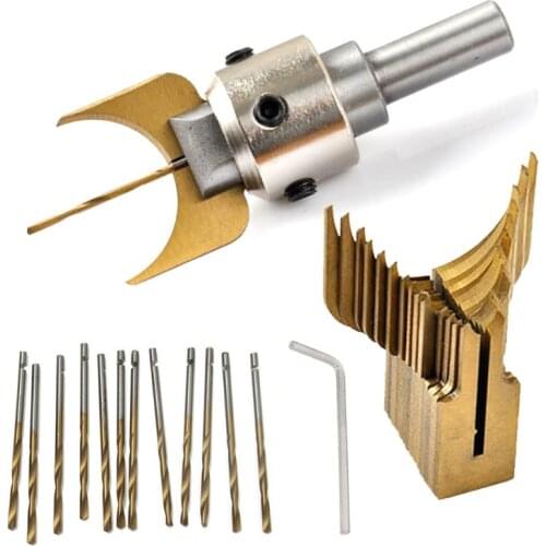 Carbide Ball Bits Blade Woodworking Milling Cutter Molding Tool Buddha Beads Router Bit Drills Set
