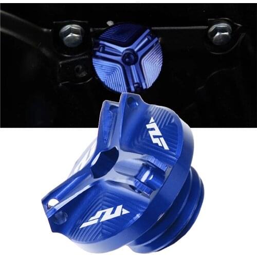Motorcycle CNC Engine Oil Filter Cover Oil Plug Cap For Yamaha YZF R6 R1 R3 R25 MT07 MT09 TMAX 500 530 MT10 MT03 MT01 FZ8 FZ07