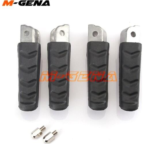 Motorcycle Front Rear Footrests Foot Pegs For F800S 2004-2008 F800ST 2004-2012 F800GT 2011-2013 R1200RS R1200ST