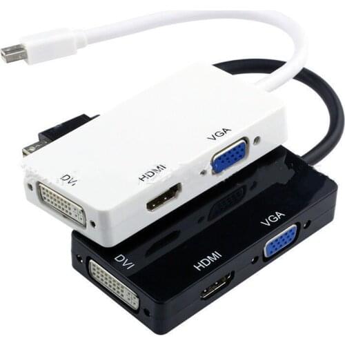 Mini Dp To Mini DP To VGA HDMI-compatible DVI Three In One Adapter Cable Mini Dp One Point Three