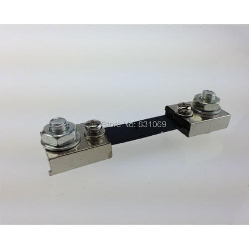 1piece Shunt Resistor for DC 100A 75mV Current Meter Ammeter Brand New