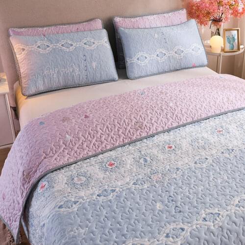 Special bedding double-sided cover spring and summer cool air conditioning is thickened room blanket