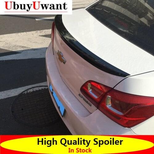 High Quality ABS Spoiler Primer Color Car Tail Wing Rear Trunk Spoiler For Chevrolet Cruze 2013 2014 2015 2016