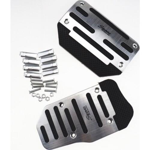 Universal Aluminum Anti-skid Automobile Accelerator Brake Pedal for Mitsubishi ASX/Outlander/Lancer Evolution/Pajero/Eclipse