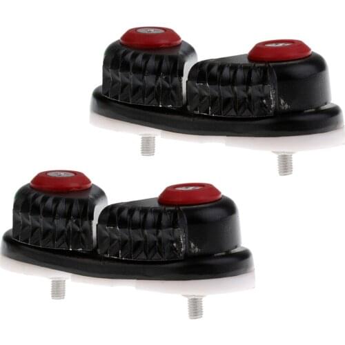 Pack of 2pcs Boat Sailing Sailboat Ball Bearing Cam Cleat - 3.35'' x 1.54