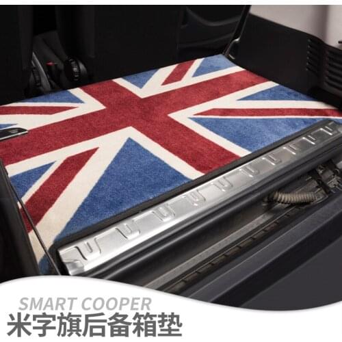 High quality nylon plush anti-slip car trunk protection mat For Mercedes Smart fortwo forfour 453 2015-202,Car-Styling