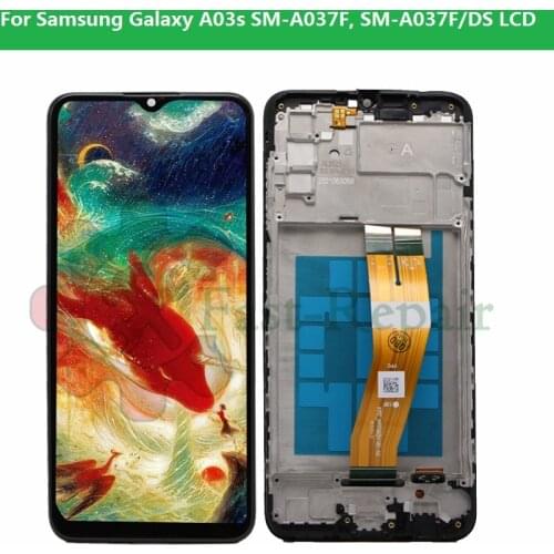 Original quality 6.5 inch for Samsung Galaxy A03s LCD Display with touch panel digitizer Assembly for samsung A037 LCD Display