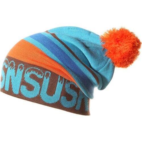 Man Woman Winter Ski Hat Hiking Caps Skating Winter Snowboard Ski Skullies Beanies