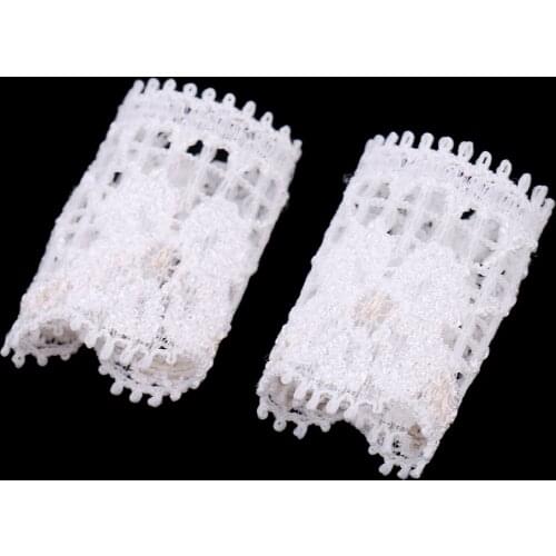 White Cloth 1/6 Female Wrist Guard Bracer Cuff for 12'' Action Figure Dolls