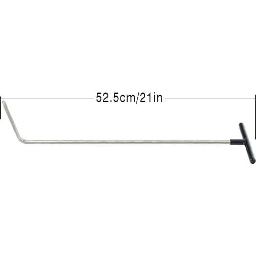 1PC tools Hook Tool Dent Removal Paintless Dent Repair Spring Steel Push Rod Car Crowbar Auto Body Door Ding Hail Repair