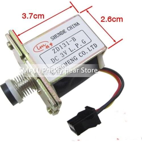 1 PCS ZD131-B Universal Gas Water Heater Solenoid Valve 3V Gas Water Heater Accessories