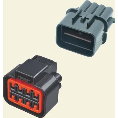 2/5/10/20/50 pcs 8 Pin KUM Auto Vehicle Sealed Automotive Connector Lamp Headlight Socket PB625-08027 PB621-08020