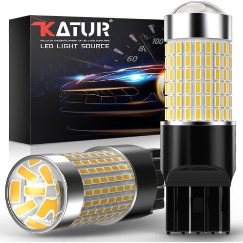 2x T20 Led W21/5W 7443 7440 DRL Reverse Singal Light 3156 3157 Car Leds Bulb 1156 BA15S P21W R5W Led Turn Lights New 6500K White