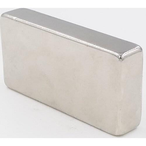 2pcs Big Neodymium Block Magnet 50 X 25 X 10 N35 50*25*10 Powerful Rare Earth Magnets Free shiping 50mmx25mmx10mm