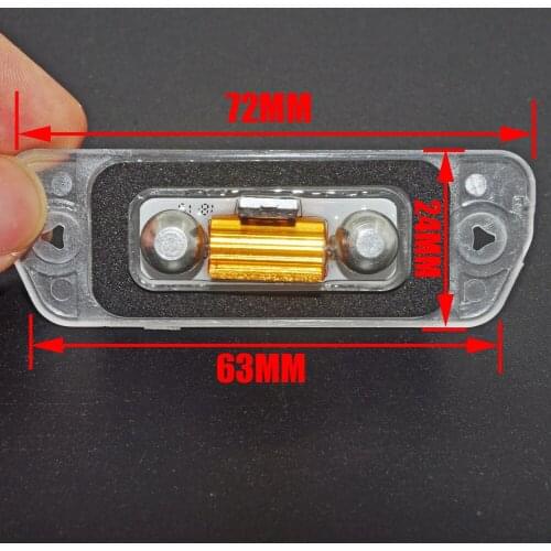 Car Accessories 12v LED License Plate Light For Mercedes-Benz G/M Series AMG GL450 GL500 X164 ML350
