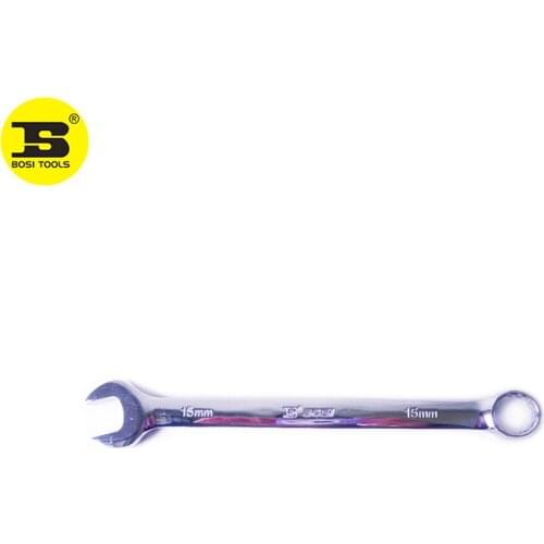 BOSI Cr-v Steel 15mm Metric Combination Box/Open End Wrench Hand Tools