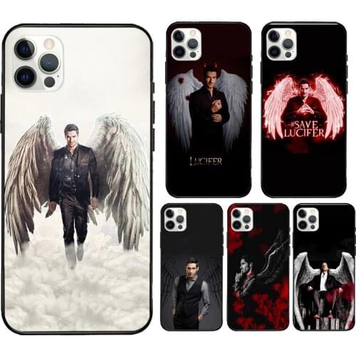 Demon Lucifer Morningstar Phone Case For iPhone 11 Pro Max 12 mini 6S 7 8 Plus X XS Max SE 2020 XR Cover Coque