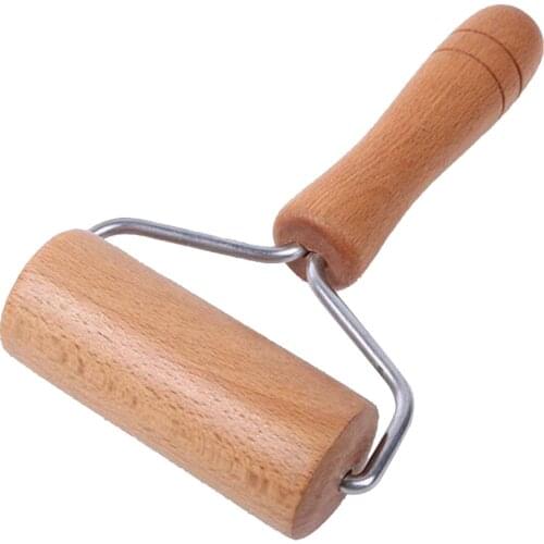 Wooden Rolling Pin Dough Roller Healthy Non-toxic Cooking Tool Lovely Gift