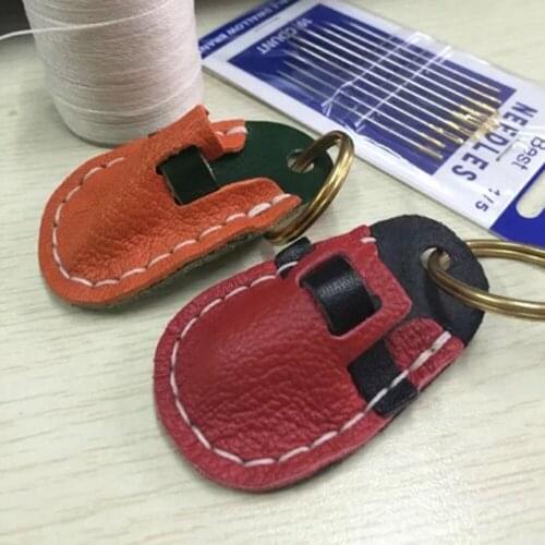 Designer leather craft template slipper key ring decoration die cutting knife mould hand punch tool set with round stitc hole