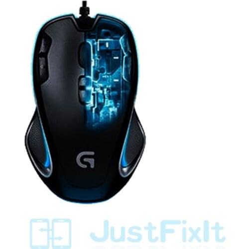Logitech G300s Wired Optical Computer Gaming Mouse 2500DPI Ergonomic Wired Optical Computer Games Mouse