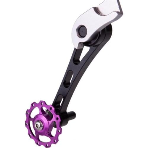 ZTTO Bicycle Chain Guide Wear-resistant Easy Installation Aluminum Alloy Adjustable Bike Chain Tensioner for Outdoor Riding
