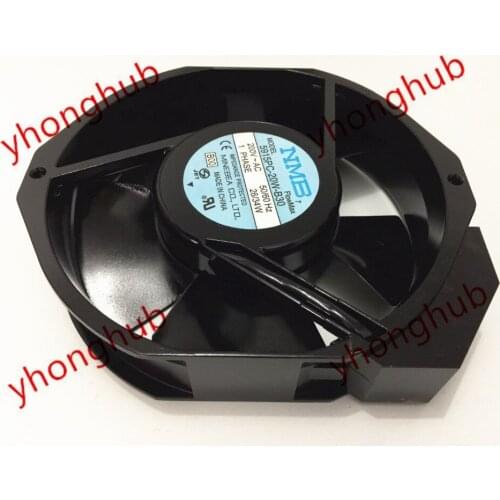 NMB-MAT 5915PC-20W-B30 B00 AC 200V 34W 172x150x38mm Server Cooling Fan
