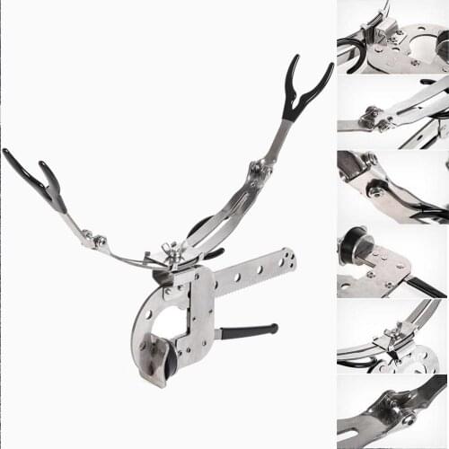 Portable Stainless Steel Telescopic Fishing Tripod Holder Bracket for Fish Rod Fishing Gear YS-BUY