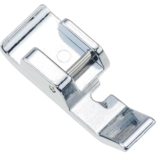 1 pc Durable Narrow Clip-On Zip Zipper Presser Foot For Brother / Singer / Janome / Butterfly / Feiyue