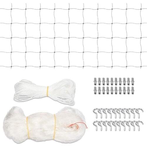 Cat Safety Net Pet Safety Protection Fence Nylon Protective Transparent Pet Anti-fall Net With Fixing Kit For Balcony & Window