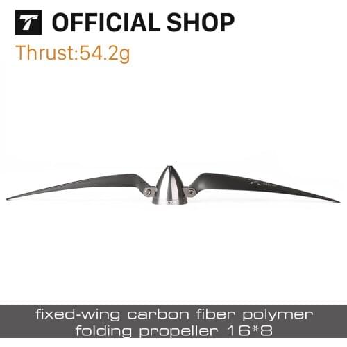 T-motor Fixed Wing Propeller 16*8 16x8 Inch Prop For AT4120 AT4130 Motor RC Drone