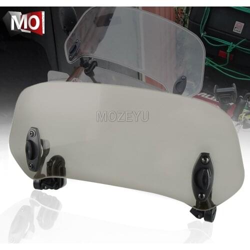 Motorcycle Windshield Extension Spoiler Windscreen Air Deflector For YAMAHA XMAX 125 250 300 400 MBK X-Over 125 XS 1100 250 400