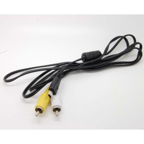 USB 10Pin to 3RCA Stereo AV Cable for Canon EOS 60D 7D Video AVC-DC400ST Canon AVC-DC400 PowerShot EOS IXUS Optura avc-dc400st