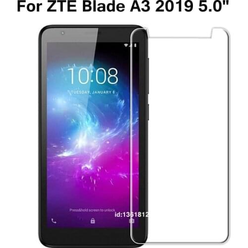 ZTE Blade A3 2019 Tempered Glass 9H High Quality Protective Film Screen Protector Phone Cover Glass For ZTE Blade A 3 2019 5.0"