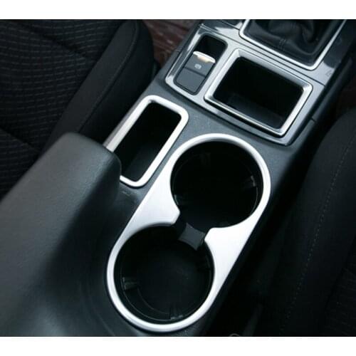 1PC ABS For Mazda 2015 CX-5 Glass box / Key frame / Navigation box frame decorate sticker