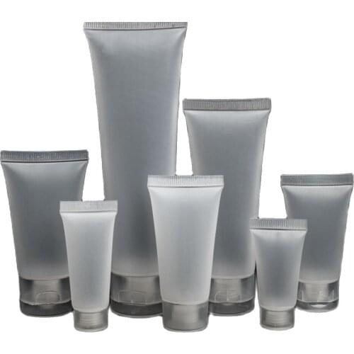 100ml plastic frosted soft tube for hand cream gel moisturizer butter facial cleansing skin care cosmetic packing