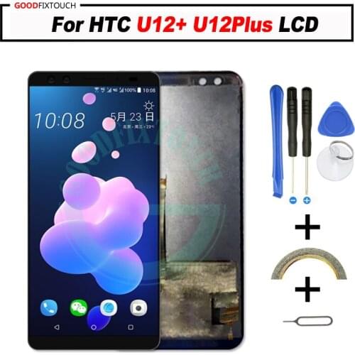 6.0" For HTC U12+ LCD Display Touch Screen Digitizer Assembly Replacement Parts For HTC U12 plus LCD 2880x1440 pixels