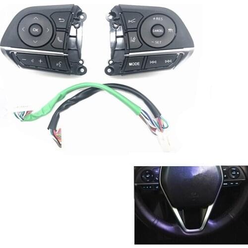 Car Multifunction Steering Wheel Control Button Switch for Toyota Avalon 2018-2021 RAV4 2019-2021 Corolla 2020 2021
