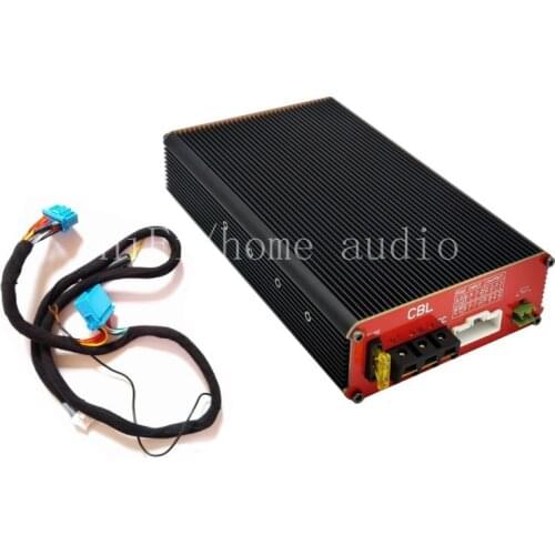 Benz and BMW car subwoofer CBLD200+，150Wx4 DSP high-power car amplifier integrated machine, non-destructive installation