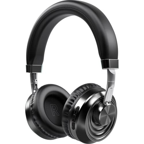 Hufeel Wireless Bluetooth Headphones Stereo Earphone with Mic Over Ear Sports Running TF Card Headset for Phone Pc Lattop Mp3 TV