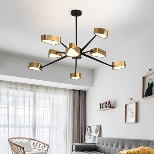 Nordic Style Home Decorative Bedroom Drawing Room Restaurant Luminaire Suspension Pendant Light Chandeliers