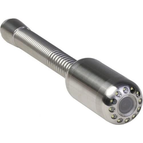 Pipe Drain Sewer Camera 23mm 12 LED Lights Inspection Camera Head Replace For Vicam