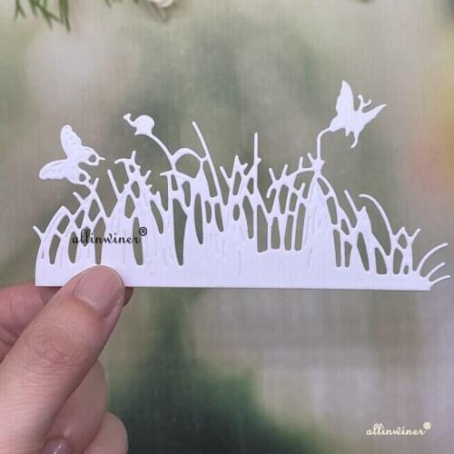 New Grass butterfly insect Metal Cutting Dies for DIY Scrapbooking Album Paper Cards Decorative Crafts Embossing Die Cuts