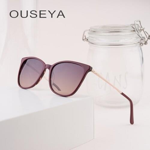 Женские солнцезащитные брендовые очки OUSEYA China At AliExpress