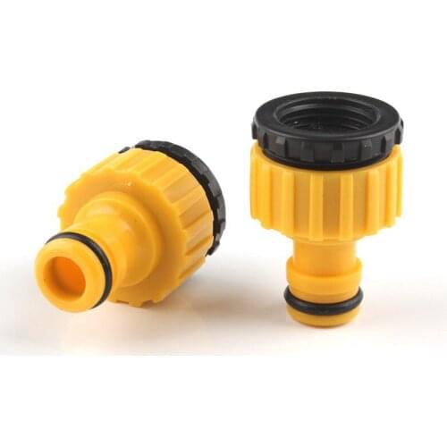 5pcs 1/2'' To 3/4'' Transfer Nipple Quick Connector 16mm Water Tap Hose Faucet Joint Car Washing Machine Water Gun Accessories