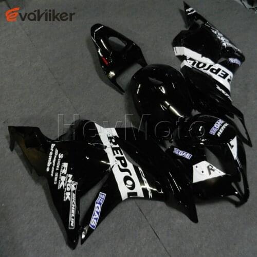 Custom ABS fairing for CBR600RR 2009 2010 2011 2012 F5 white black CBR600 RR motorcycle panels 5Gifts Injection mold H2